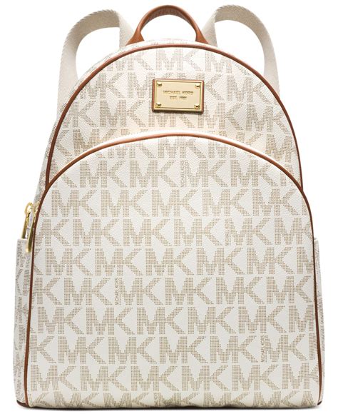 michael kors white backpack large|michael kors backpack sale outlet.